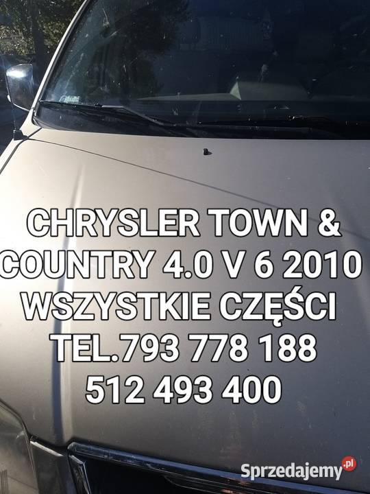 ZDERZAK PRZEDNI ZŁOTY CHRYSLER TOWN COUNTRY 0810 Kawnice