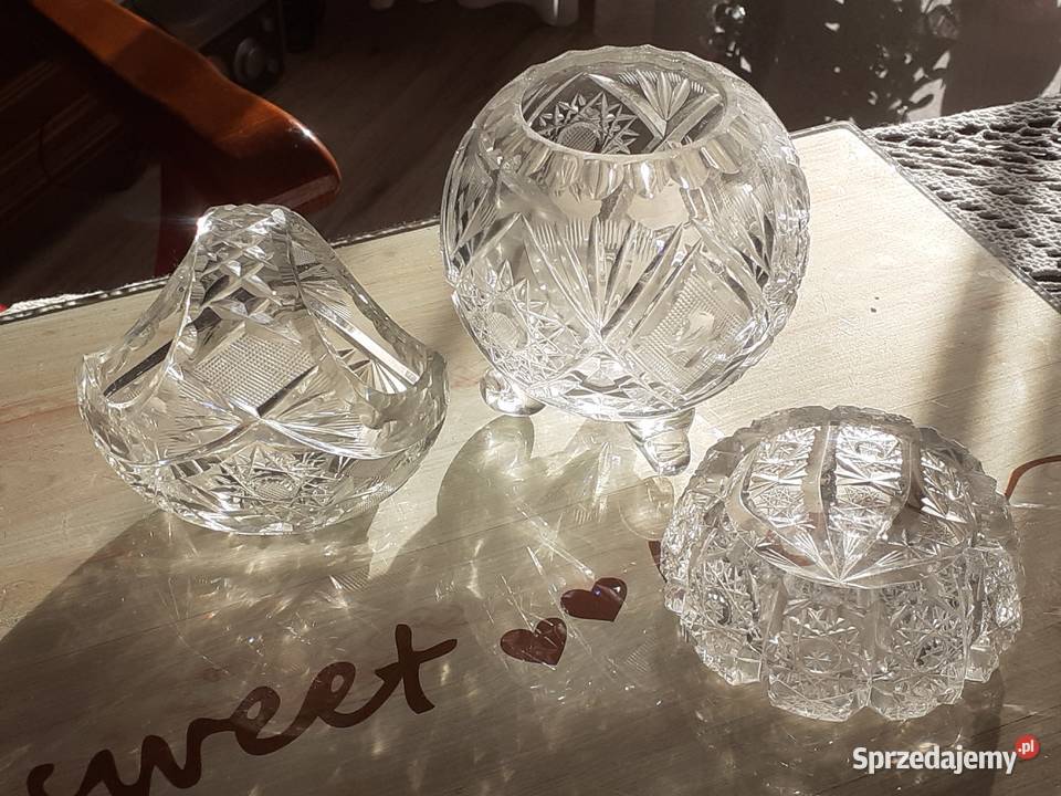 komplet kryształów 3 Gdańsk