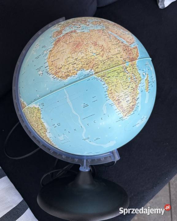 Globus podświetlany duży lampka sprzedam