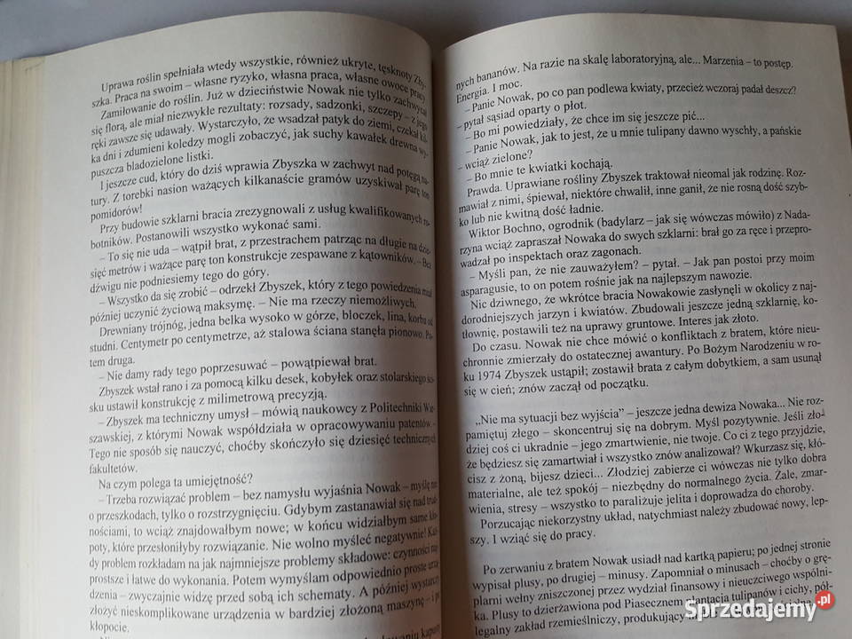 KSIĄŻKA Ręce które leczą Zbigniew Nowak Rok wydania 1994 Złotniki sprzedam