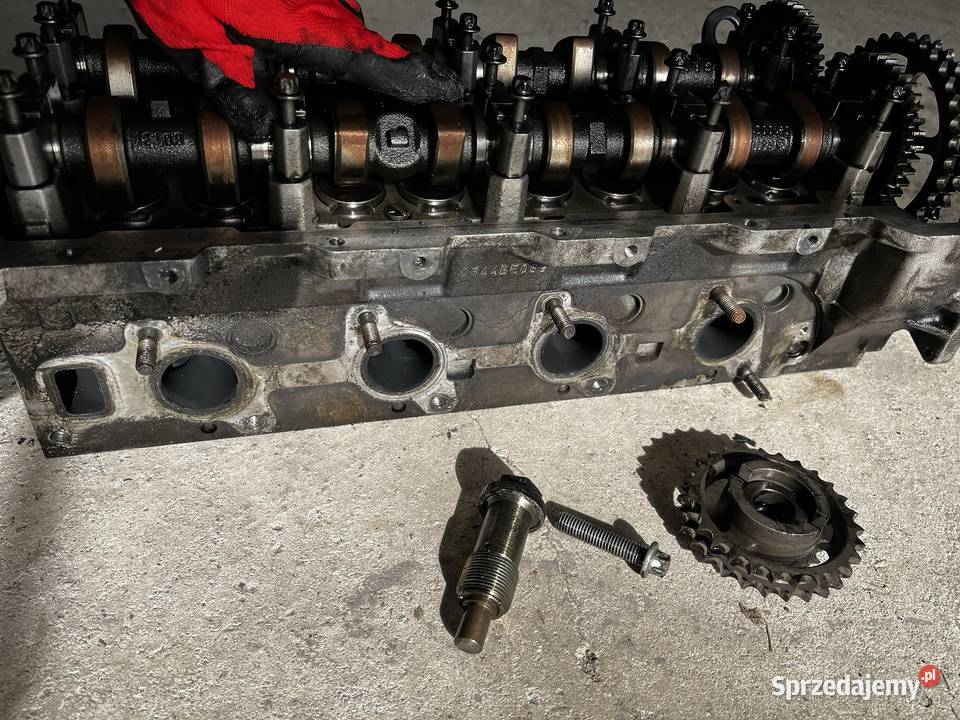 Głowica kompletna mercedes w211 22cdi osobowe Stróża sprzedam