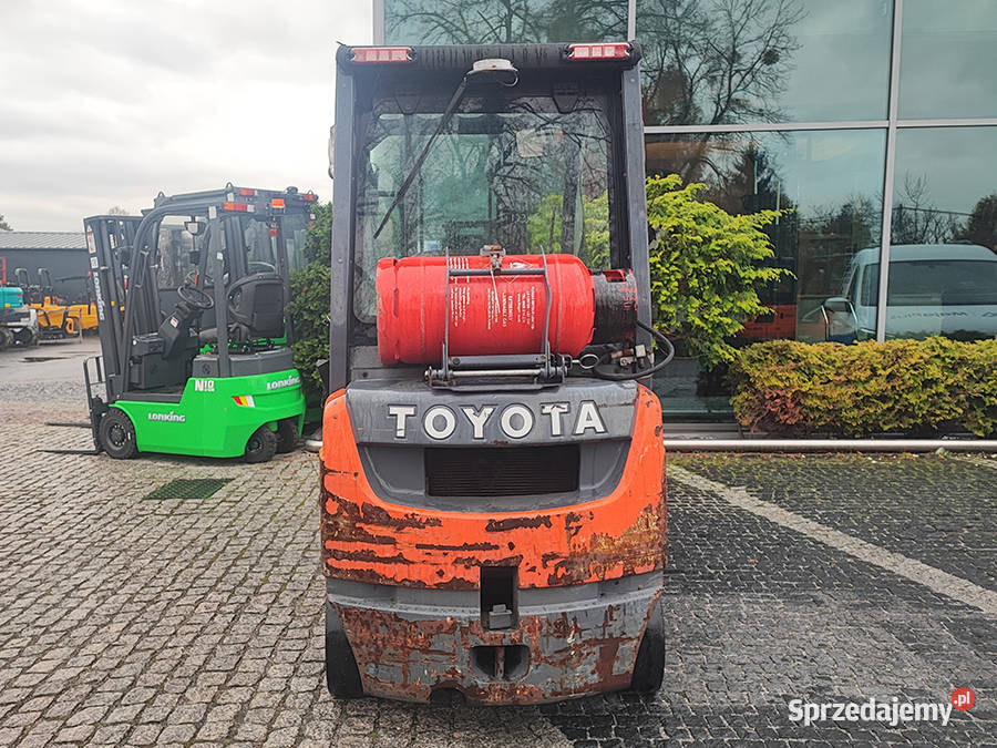 Wózek widłowy Toyota 028FGF18 18 t duplex 33 m Toyota sprzedam