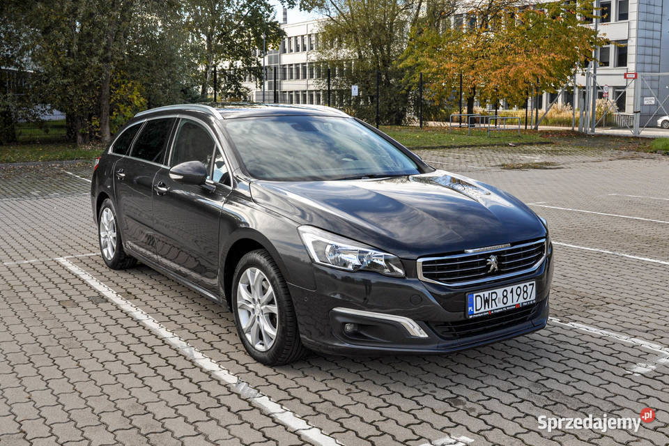 Peugeot 508 Salon 1 właściciel Lift Bezwypadkowy Wrocław