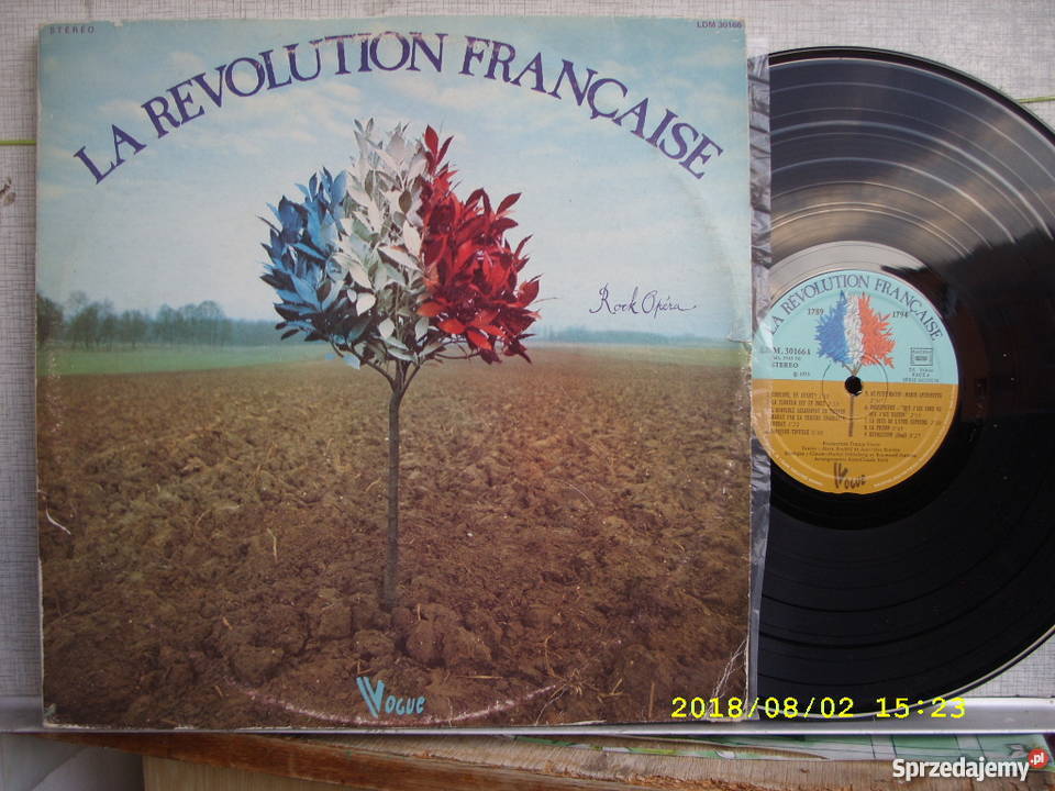 Rock LP LA REVOLUTION FRANCAISEROCK OPERA 2 LP Kultura i Rozrywka Wołów