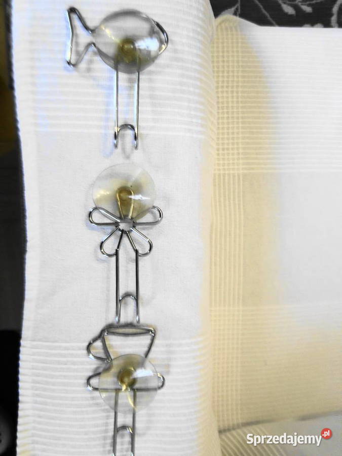 Ozdobne solidne wieszaki 3 bez wiercenia Warszawa