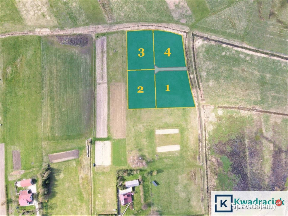 sprzedaży działki 2300m2 Jurowce sprzedam