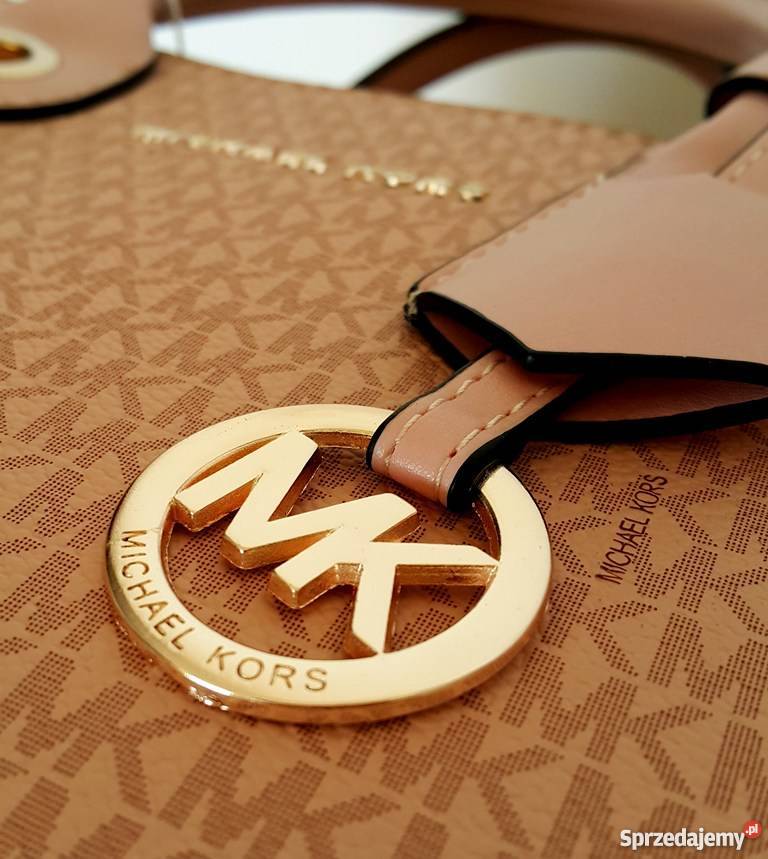 MICHAEL KORS KUFEREK BRELOK CHARMS MONOGRAM Torby i torebki Bydgoszcz