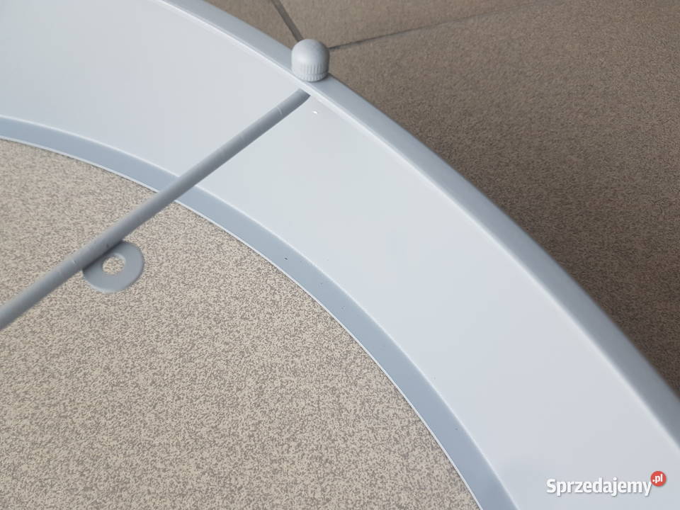 Klosz do lampy 70 aluminium szary mat RING mazowieckie Warszawa