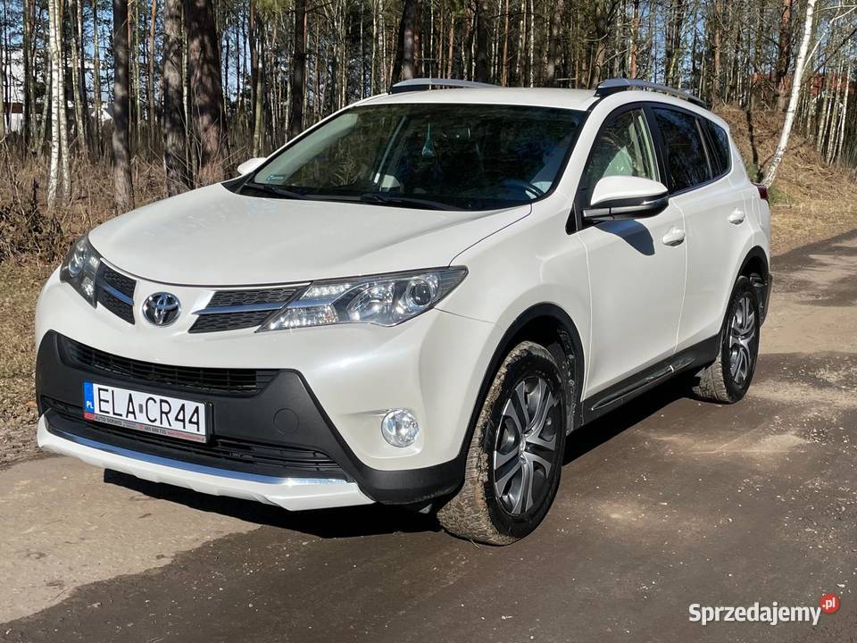 TOYOTA RAV4 20 D4D BIAŁA PERŁA welurowa tapicerka łódzkie Łask
