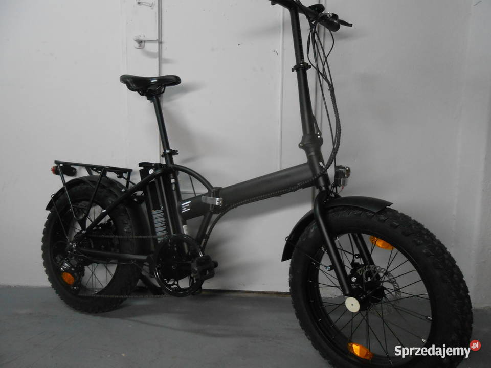 Rower elektrrycznny składak fatbike 20 alu rama Świebodzin