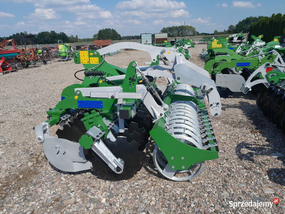 Agregat talerzowy Tytan 3 m Tolmet wał daszkowy