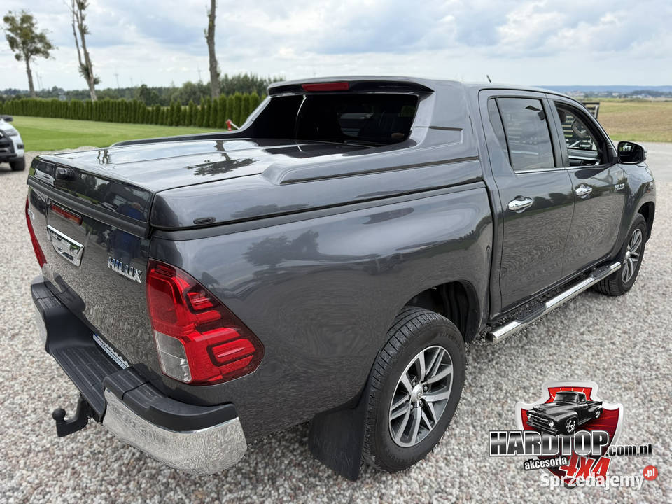 Progi Hilux Orurowanie Stopnie Boczne CHROM Lampy robocze Pasłęk