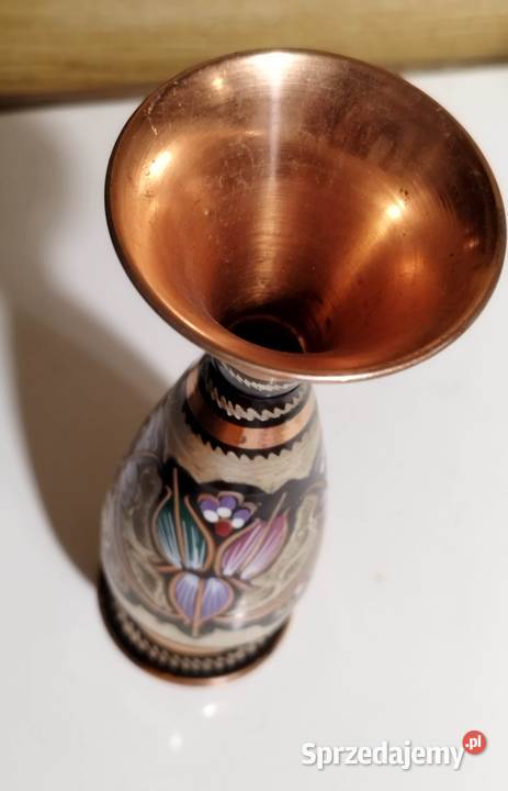 Wazon Minakari miedziany wys17 Inowrocław