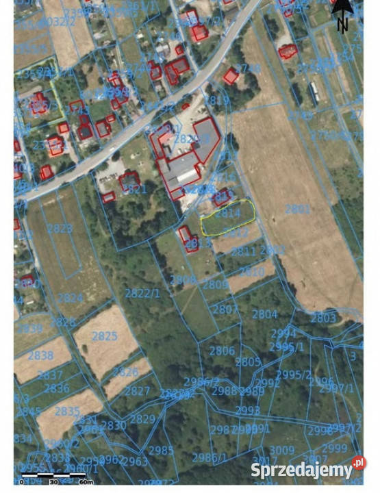 Działka 1000 m2 w Lipowej koło Żywca budowlana