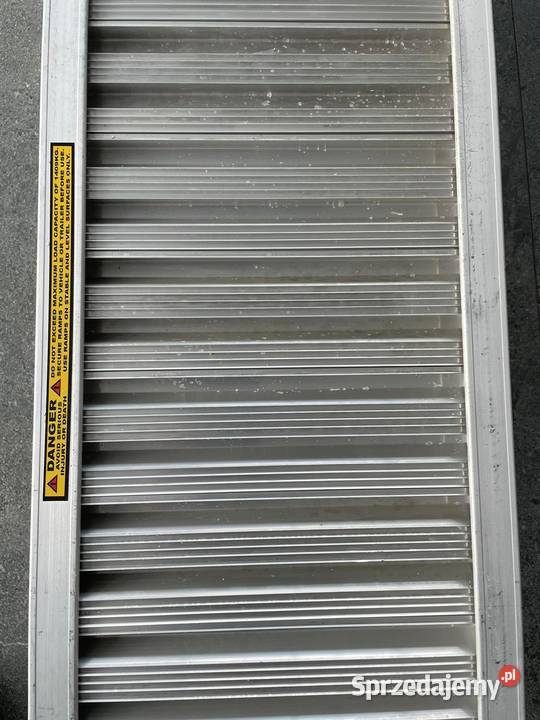 Aluminiowe najazdy 32m 3500 Nowe najtaniej Poznań