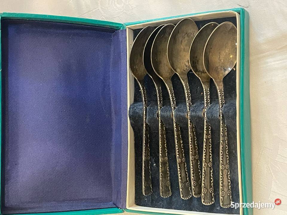 Komplet łyżeczek niemieckich z kantyny Kraków
