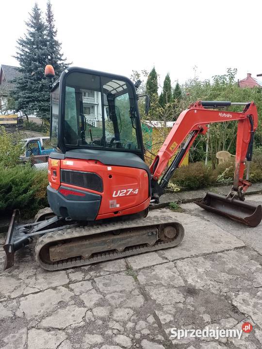 Mini Koparka Kubota u274 2017r stan Gdów sprzedam