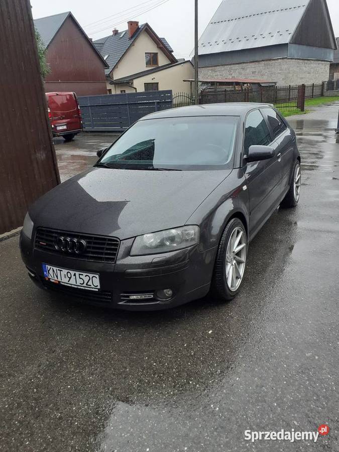Audi A3 32vr6 quattro Czarny Dunajec