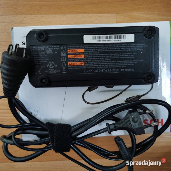 Ładowarka Bosch 2A 36V do roweru elektrycznego łódzkie Łask sprzedam