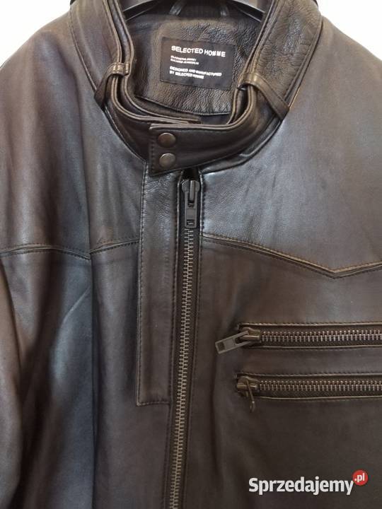 Męska kurtka skórzana Selected Homme Częstochowa