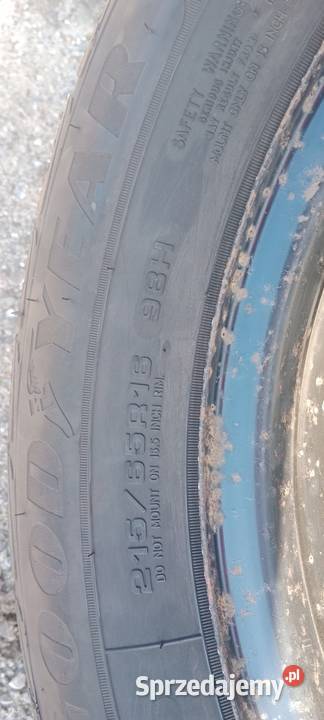 Opony zimowe R16 z felgami 5x1143 Opony Lubzina sprzedam