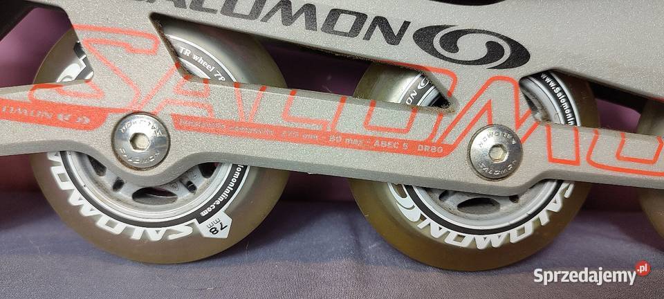 Rolki Salomon ABEC5 koła TR 78 mm78A rozmiar 42 Jasień