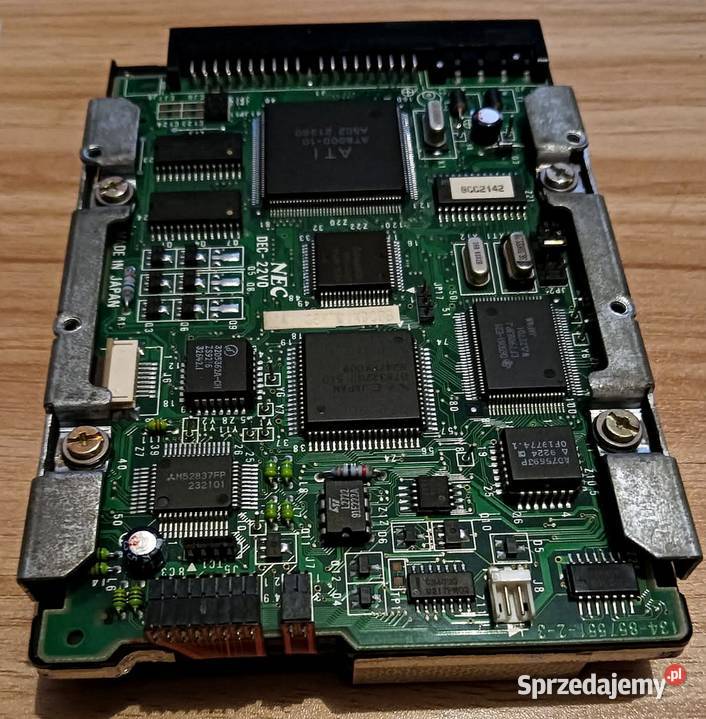 Oferuje dysk twardy 105 MB NEC z 93 r Dyski łódzkie Wiśniowa Góra