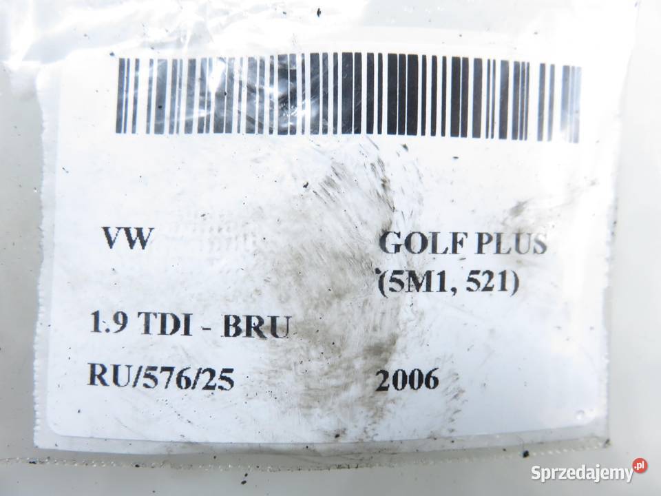 TARCZE HAMULCOWE TYŁ VW GOLF PLUS 19 TDI