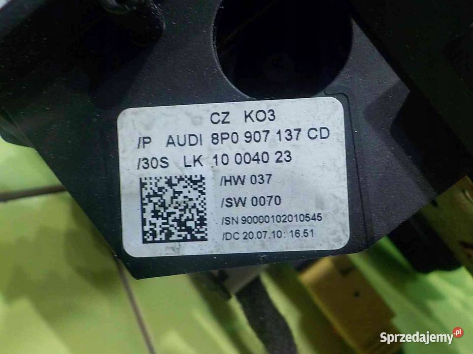 AUDI A3 8P II LIFT 10r stacyjka z kluczykiem osobowe mazowieckie Suków sprzedam