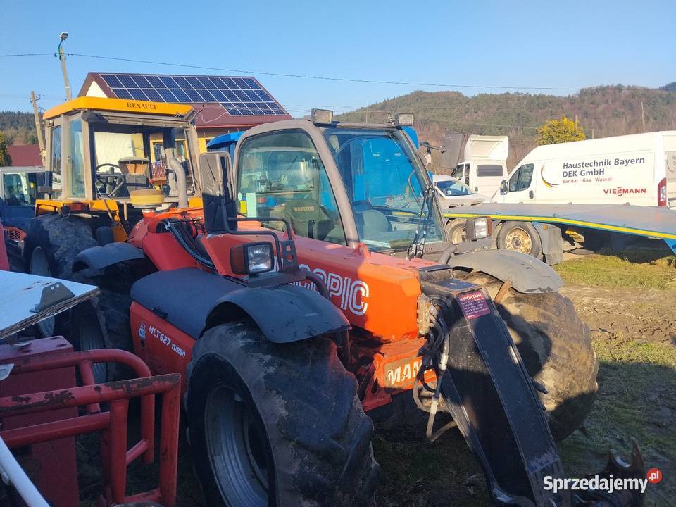 ładowarka teleskopowa manitou 627 2008 Manitou Sucha Beskidzka
