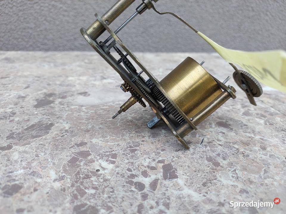 M206 Mechanizm starego małego zegara chodzik Tczew