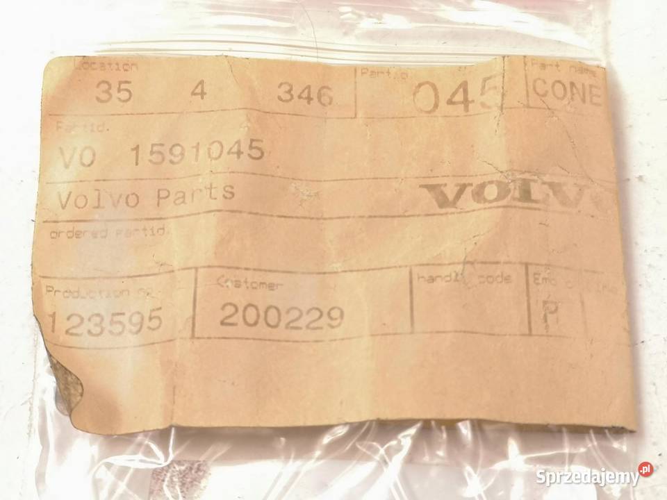 TULEJA PROWADZĄCA VOLVO FH1216 NOWA ORYGINAŁ