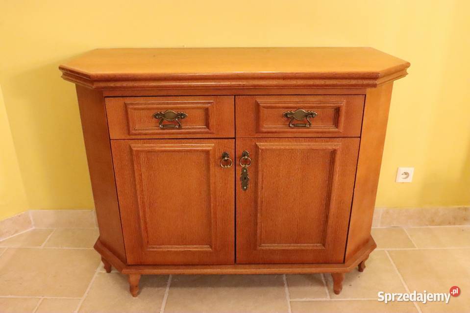 Piękna DREWNIANA komoda śląskie Pszczyna