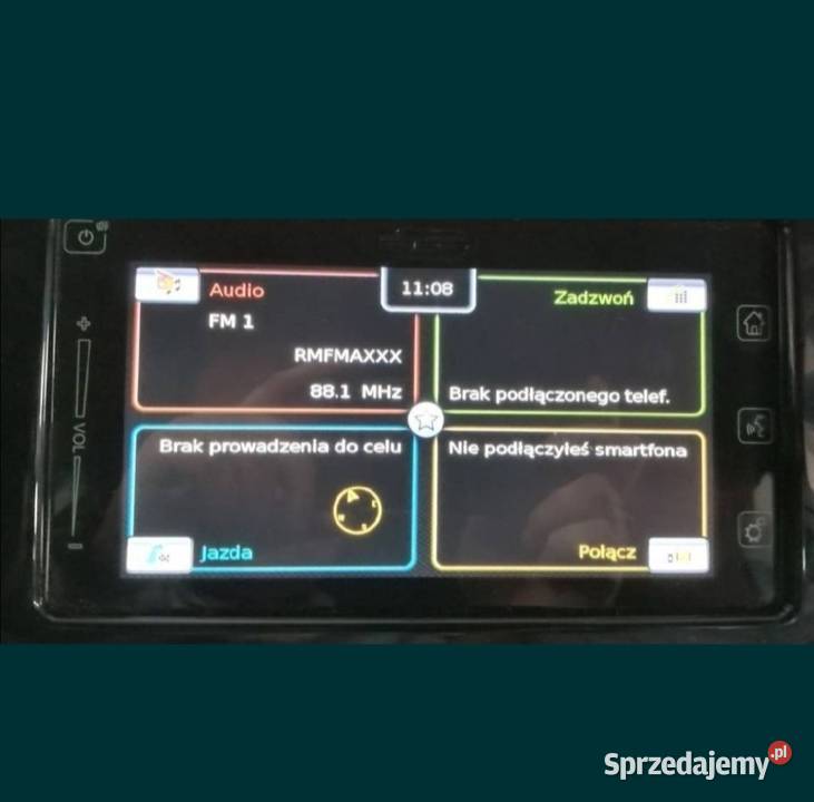 Suzuki menu mapa europy android auto Carpely usługi moto