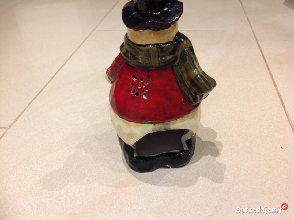 Kolorowy Bałwanek Ceramiczny Kominek Zapachowy sprzedam