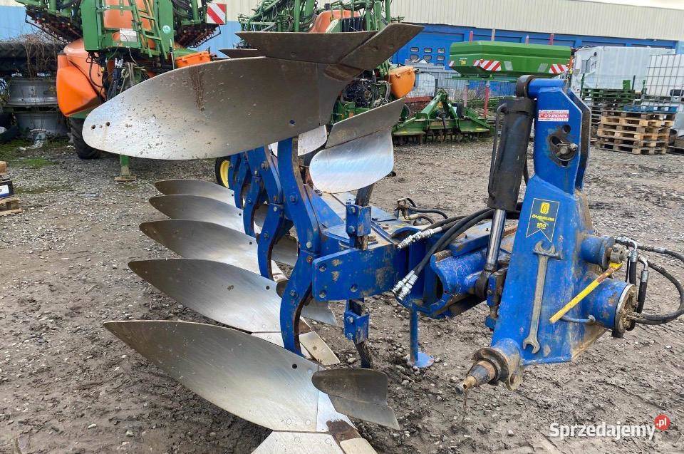 Pługi Huard i Overum 5 skibowy obrotowy Kock