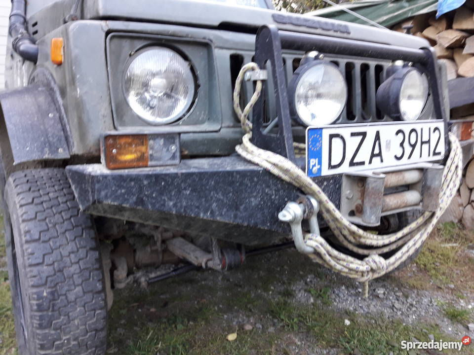 SUZUKI SAMURAI SJ410 TERENOWE napęd 4x4 Ząbkowice Śląskie