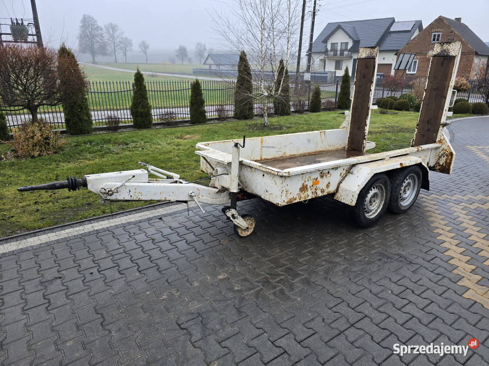 Przyczepka laweta OBERMAIER TPV 3030 DMC 3 t z Baliki