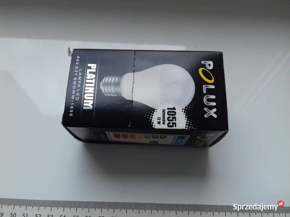 Żarówka LED E27 12W 3000K 1055lm Polux w pudełku kujawsko-pomorskie Bydgoszcz