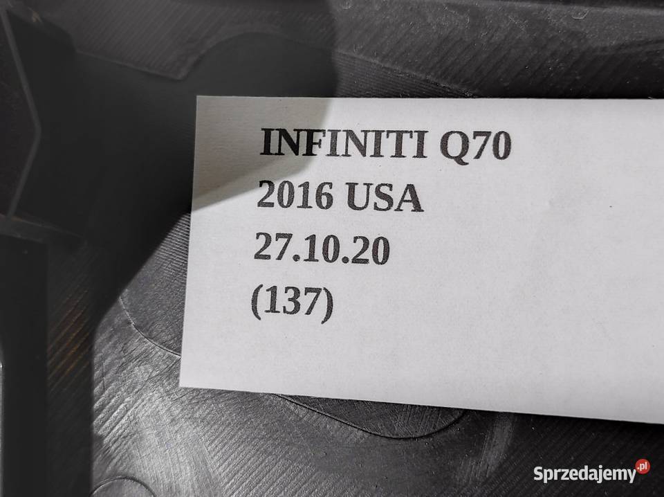OSŁONA TAPICERKA PRAWY PRZÓD INFINITI Q70 M37 Nowy Tomyśl