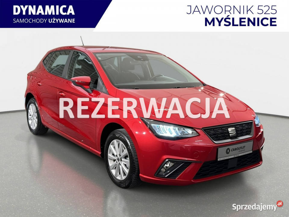 Seat Ibiza VAT 23 Style 10TSI 95 M5 2022 r salon isofix Myślenice
