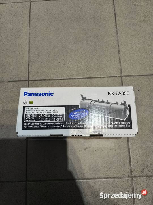 TONER PANASONIC KXFA85E KXFA85E Czarny Black Kamień Pomorski