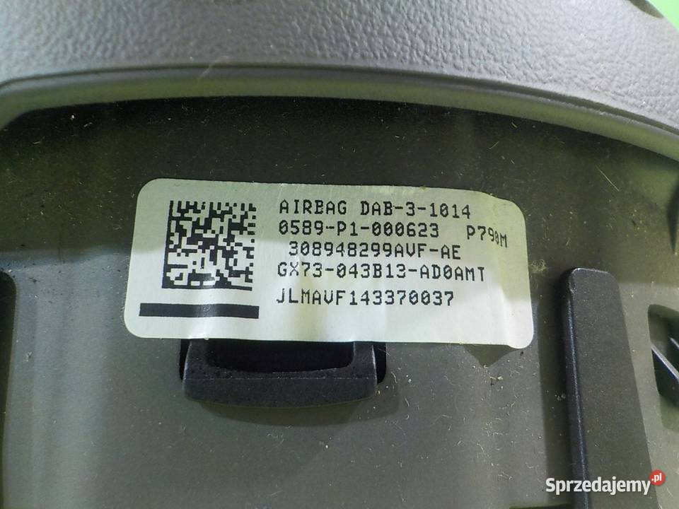 JAGUAR XE 20 D 15r SEDAN 4D AIRBAG poduszka osobowe Poduszki powietrzne Suków