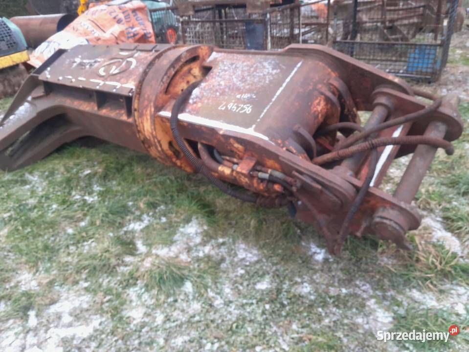 Nożyce obrotowe do cięcia złomu stali żelaza Rok produkcji 2025 sprzedam