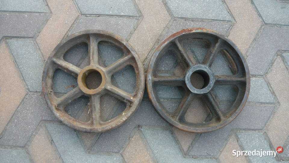 Koła metalowe stare koło żeliwne żelazne 30 Sokółka