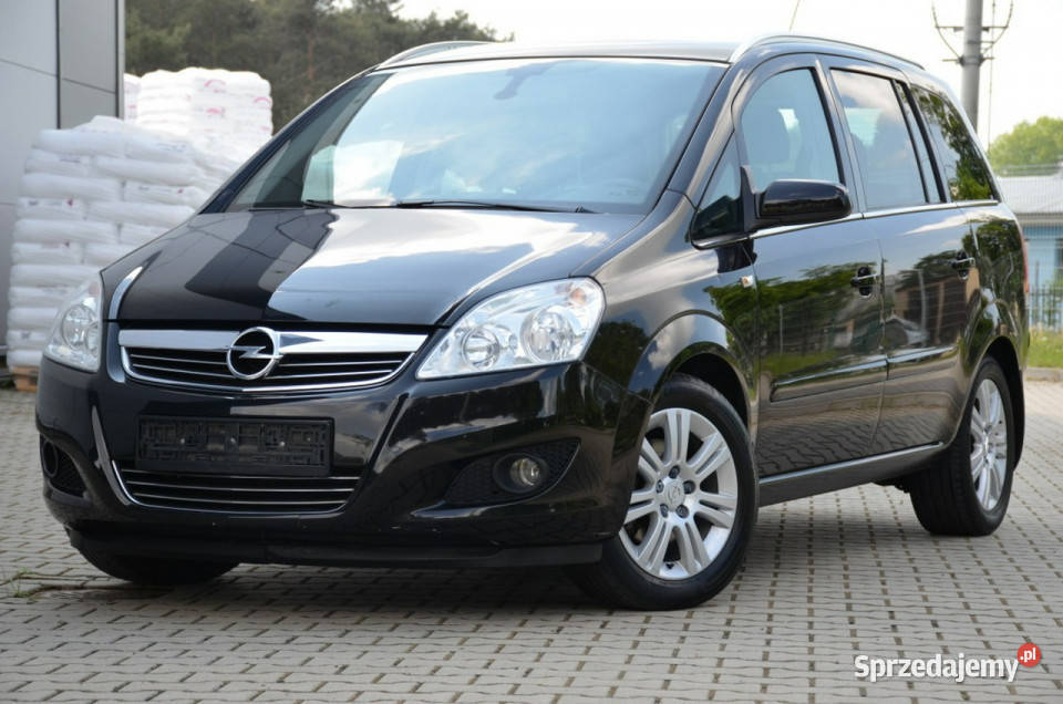 Opel Zafira Czarna Cosmo Opłacona 18i Lift 222000km Kutno