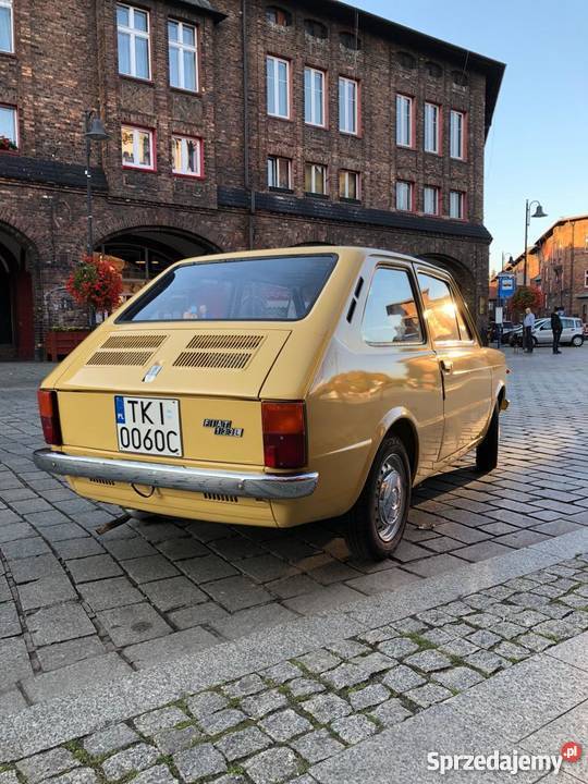 Fiat 133 unikatowy hiszpański maluch