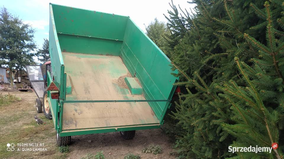 Przyczepa wywrotka jednoosiowa stan lubelskie Bełżyce