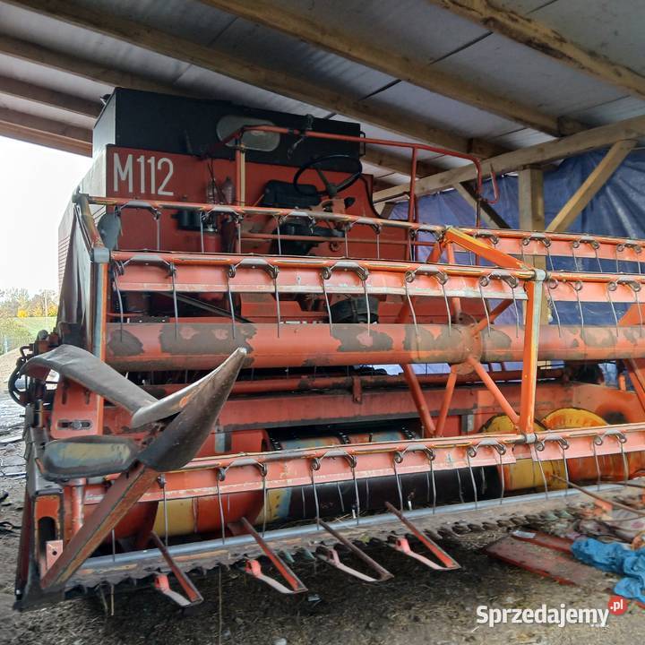 Kombajn Laverda M112 wielkopolskie Brdów