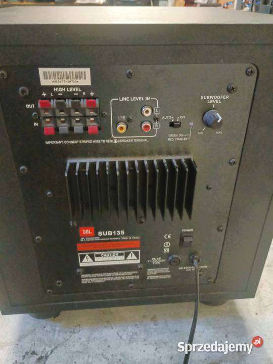 Subwoofer aktywny JBL SUB135 dolnośląskie Lubin